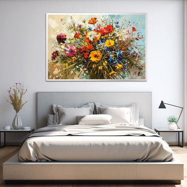 Wild Flower Bouquet Painting